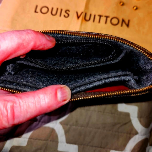 Louis Vuitton Mini Damier Pochette DATE STAMPED SP0042 w/COA - Picture 12 of 15